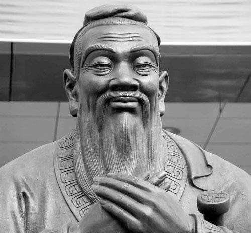 5米孔子雕像-学？鬃拥袼-校园文化孔圣人雕像